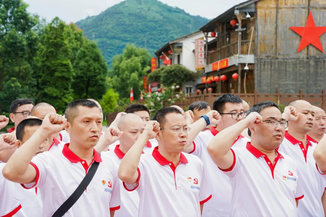 九游电器开展“党建凝聚力量,奋斗成就梦想”主题党日活动